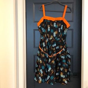 Pinupgirl Clothing Netti tiki print. 2X